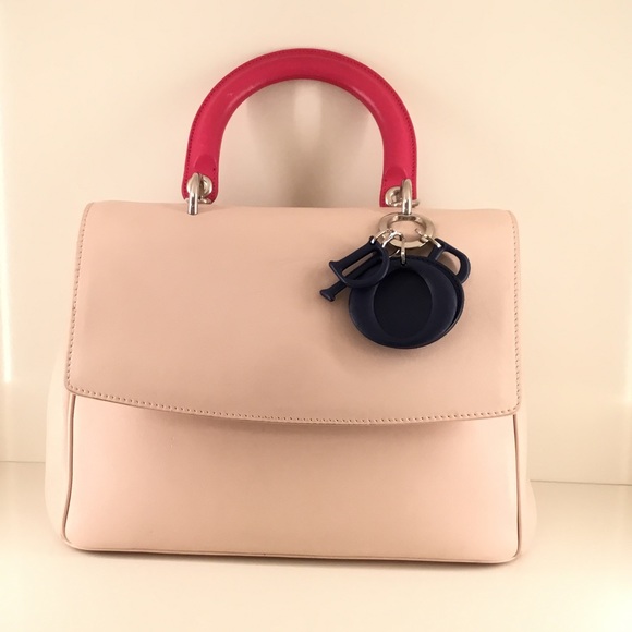 Be Dior Top Handle Flap Bag